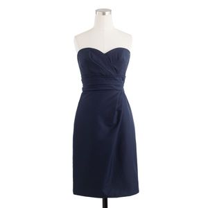 J. Crew Raquel dress in navy. Size 8.
